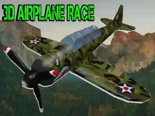Spel 3D Airplane Race aanlyn