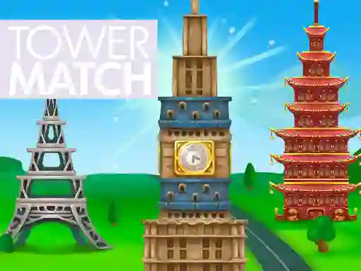 Spel Tower Match aanlyn