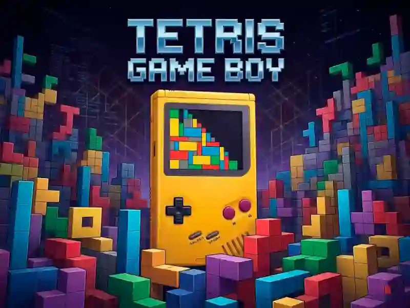 Spel Tetris Game Boy aanlyn