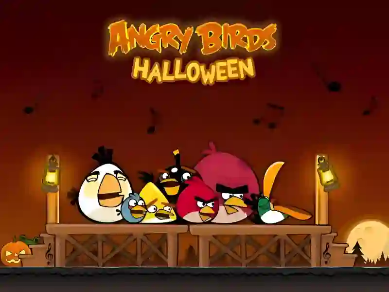 Spel Angry birds Halloween HD aanlyn