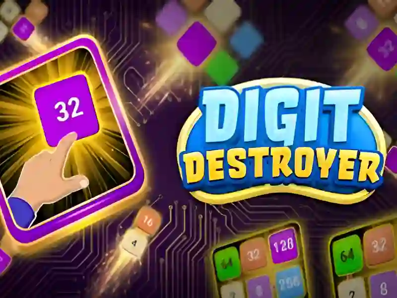 Spel Digit Destroyer aanlyn