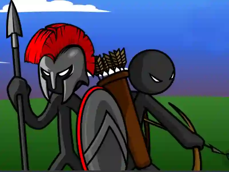Spel Stickman Empires aanlyn