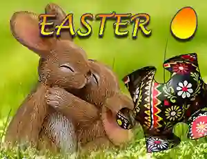 Spel Jigsaw Puzzle: Easter aanlyn