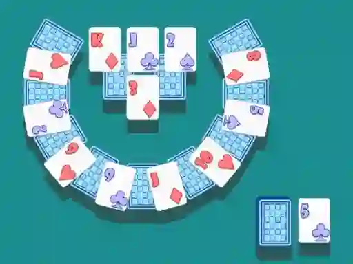 Spel TriPeakz! aanlyn