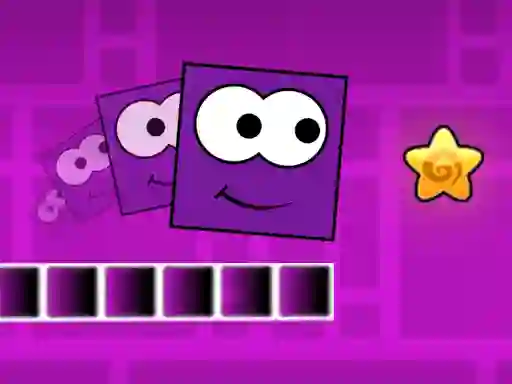 Spel Geometry Dash Jump aanlyn