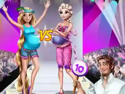 Spel Pregnant Fashion Show aanlyn