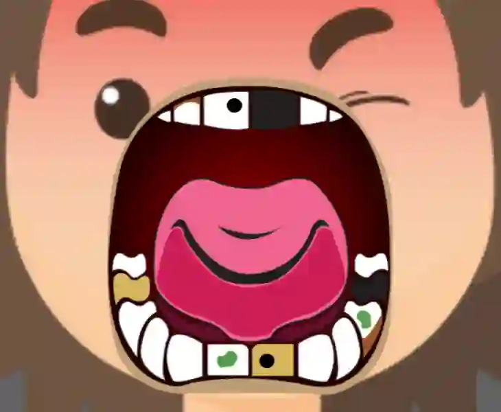 Spel Kid Dentist aanlyn
