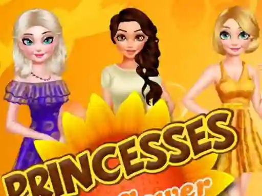 Spel Princesses Sunflower Delight aanlyn