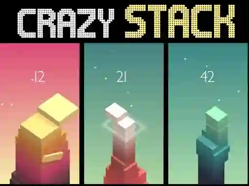 Spel Crazy Stack aanlyn