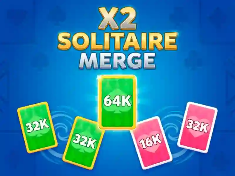 Spel X2 Solitaire Merge aanlyn