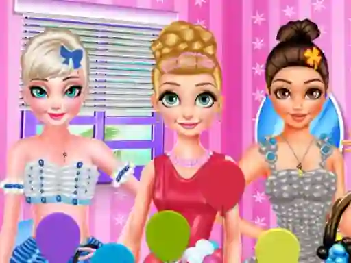 Spel Princess Balloon Festival aanlyn