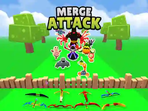 Spel Merge Monster Attack aanlyn