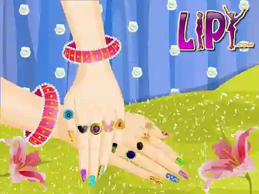 Spel Manicure Decoration aanlyn