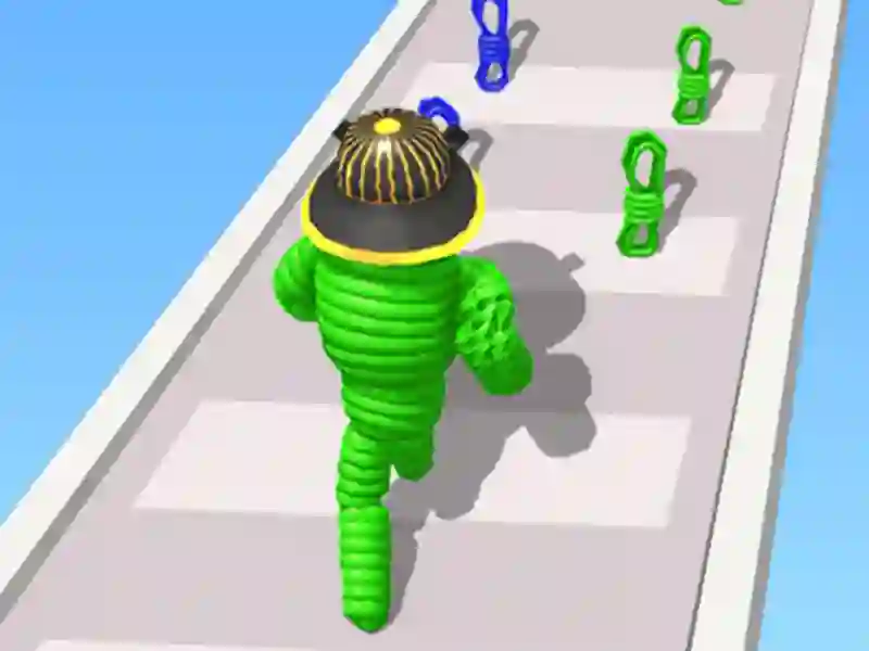 Spel Rope-Man Run 3D aanlyn