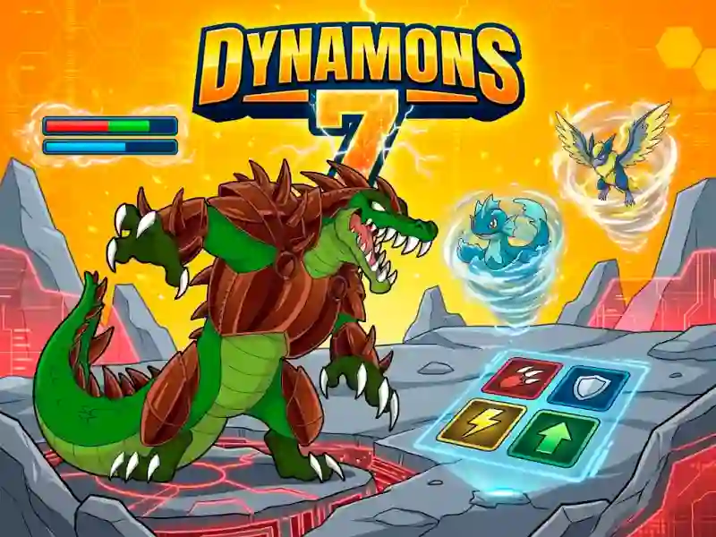 Spel Dynamons 7 aanlyn