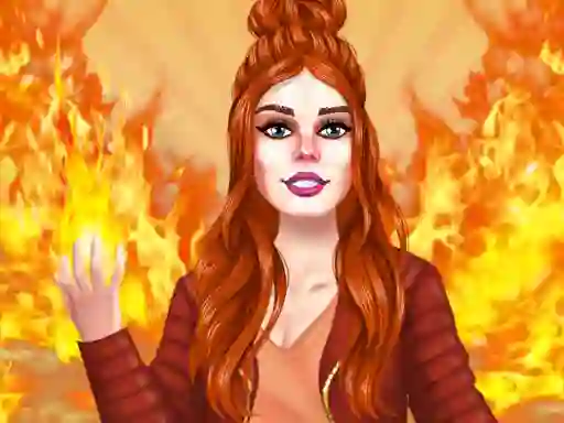 Spel Redhaired Fairy Fantasy vs Reality aanlyn