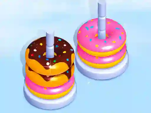 Spel Donut Sort Fun aanlyn