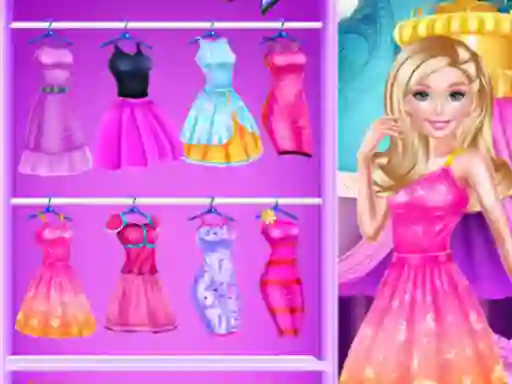 Spel Barbie Fashion Closet aanlyn