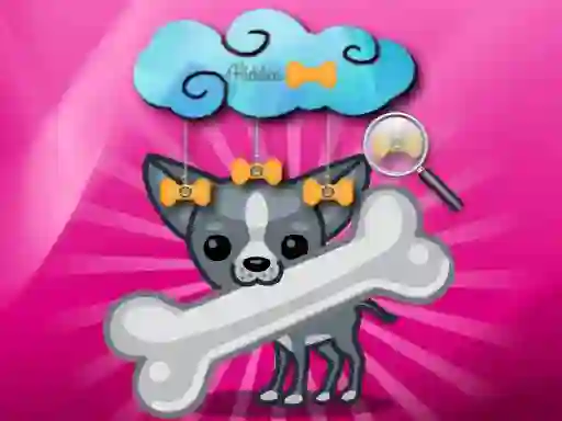 Spel Funny Doggy Hidden Bones aanlyn