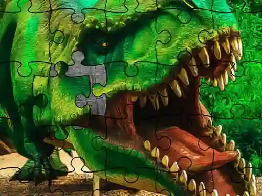 Spel Dino Park Jigsaw aanlyn