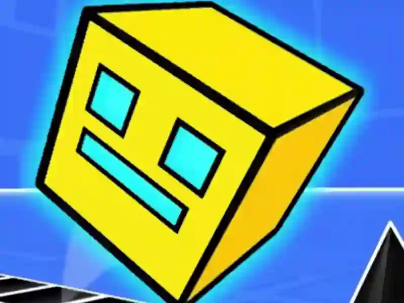 Spel Geometry Dash 3D aanlyn