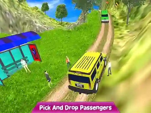 Spel Crazy Taxi Jeep Drive aanlyn