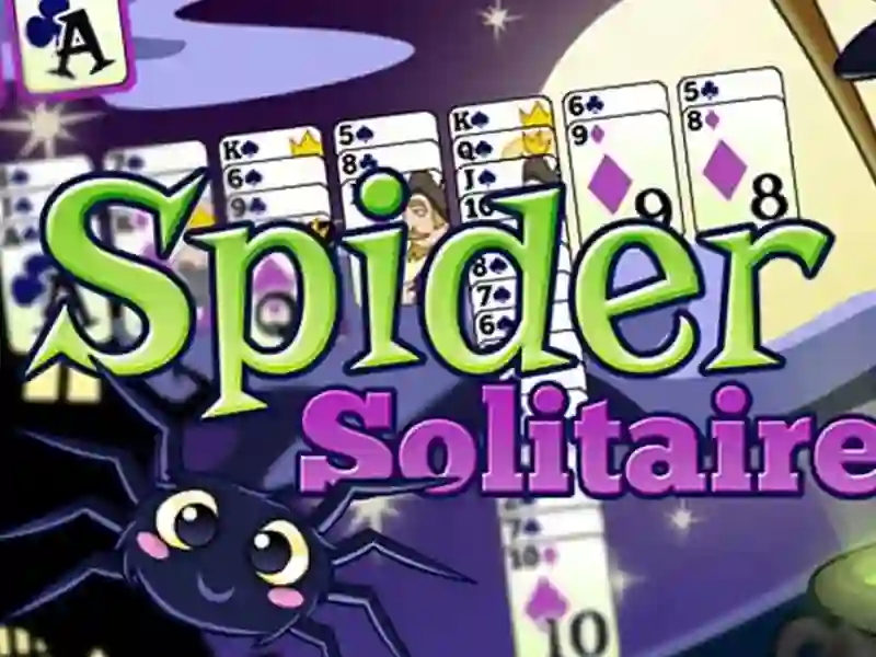 Spel Spider Solitaire 2 aanlyn