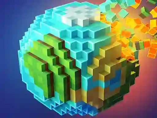 Spel Pixel World aanlyn