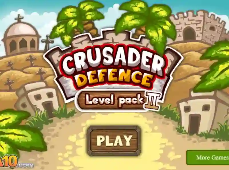 Spel Crusader defence: level pack aanlyn