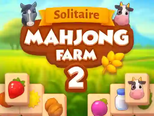 Spel Solitaire Mahjong Farm 2 aanlyn