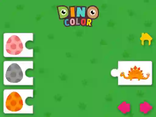 Spel Dino Color aanlyn