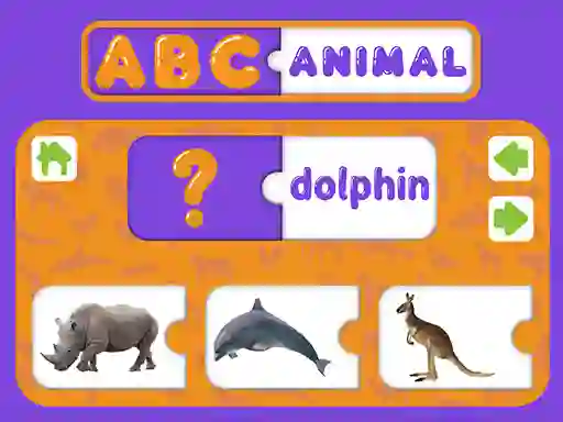 Spel ABC Animal aanlyn