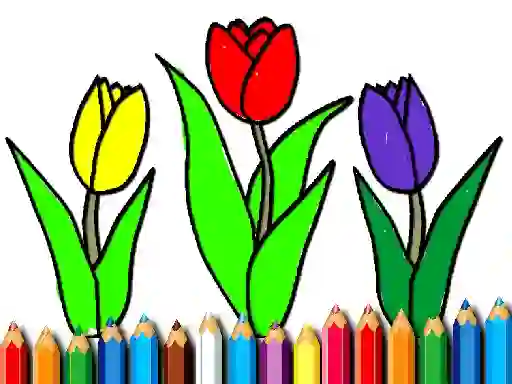 Spel Back To School: Spring Time Coloring Book aanlyn