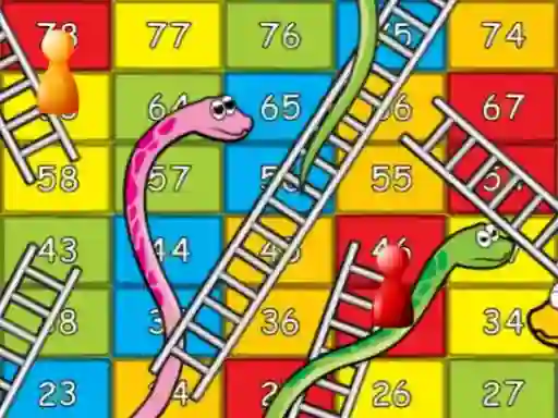 Spel Lof Snakes & Ladders aanlyn