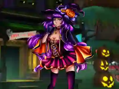 Spel Halloween Party aanlyn