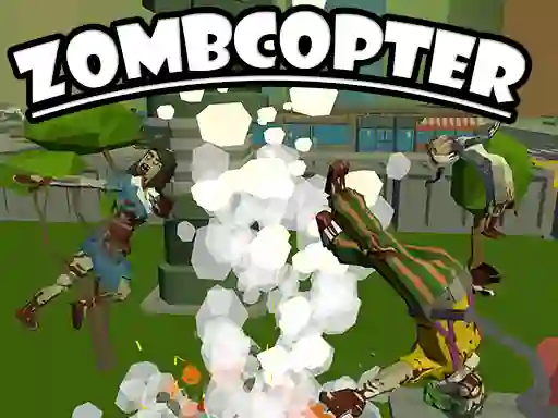 Spel Zombcopter aanlyn