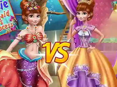 Spel Anna mermaid vs princess aanlyn