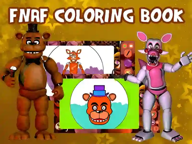 Spel FNAF Coloring Book aanlyn