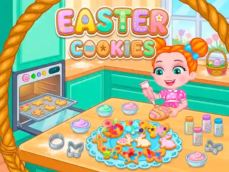 Spel Easter Cookies aanlyn