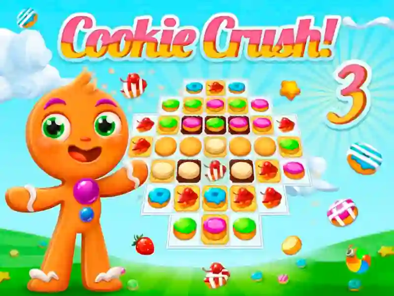 Spel Cookie Crush 3 aanlyn