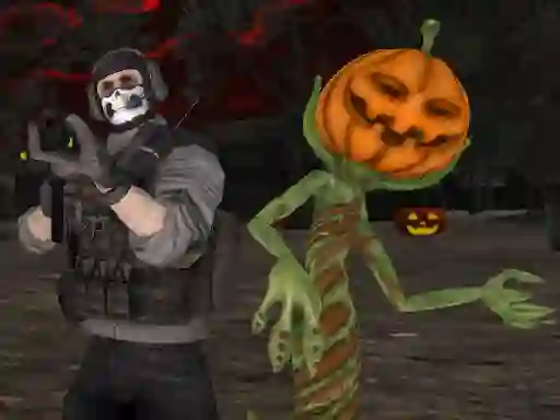 Spel Masked Forces: Halloween Survival aanlyn