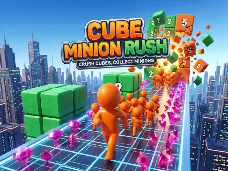 Spel Cube Minion Rush aanlyn