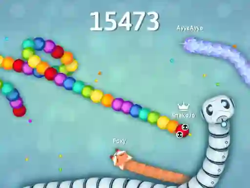 Spel Snake Io War aanlyn