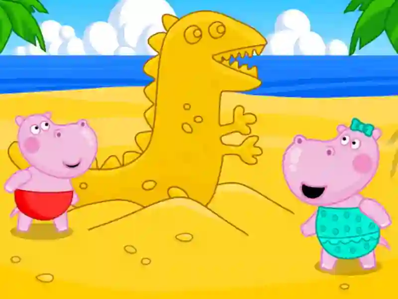 Spel Hippo Beach Adventures aanlyn