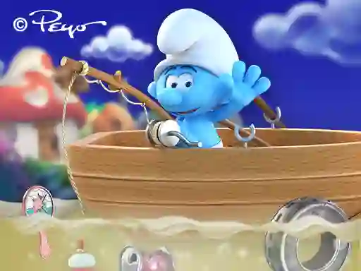 Spel The Smurfs: Ocean Cleanup aanlyn