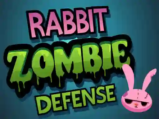 Spel Rabbit Zombie Defense aanlyn