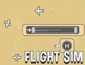 Spel Flight Sim aanlyn