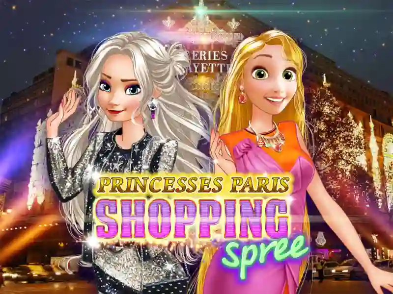Spel Princesses in Paris: fun shopping aanlyn