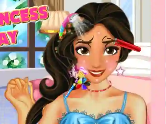 Spel Latina Princess Spa Day aanlyn