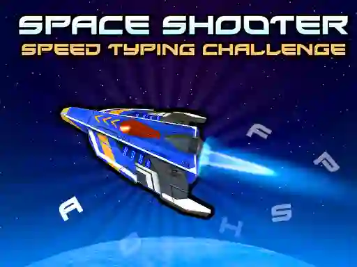 Spel Space Shooter: Speed Typing Challenge aanlyn